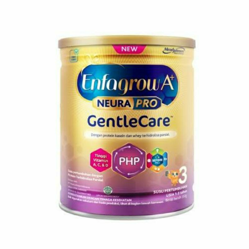 Enfagrow Gentle Care Tahap 3 Untuk Usia 1 - 3 Tahun 350gr