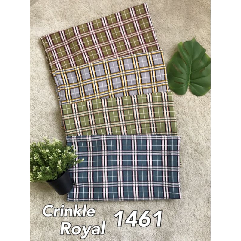 Kain Crinkle Airflow Motif Premiun per 0,5M Crinkle Motif 1461