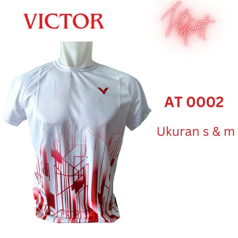 SALE baju badminton victor Jersey at 0002 at0002 original