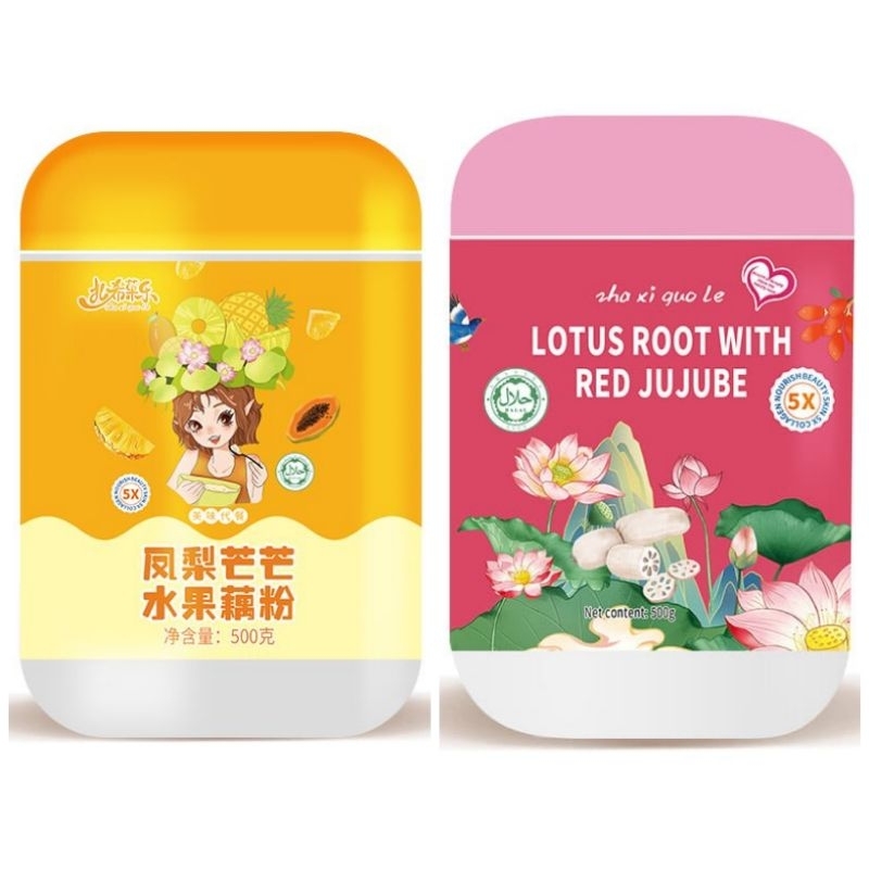 

OUFEN LOTUS AKAR BUNGA TERATAI 2 VARIAN 500 GRAM LOGO HALAL