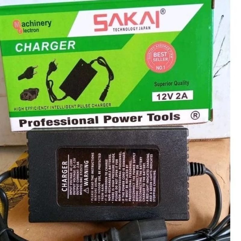 charger baterai/aki sprayer Elektrik 2amper