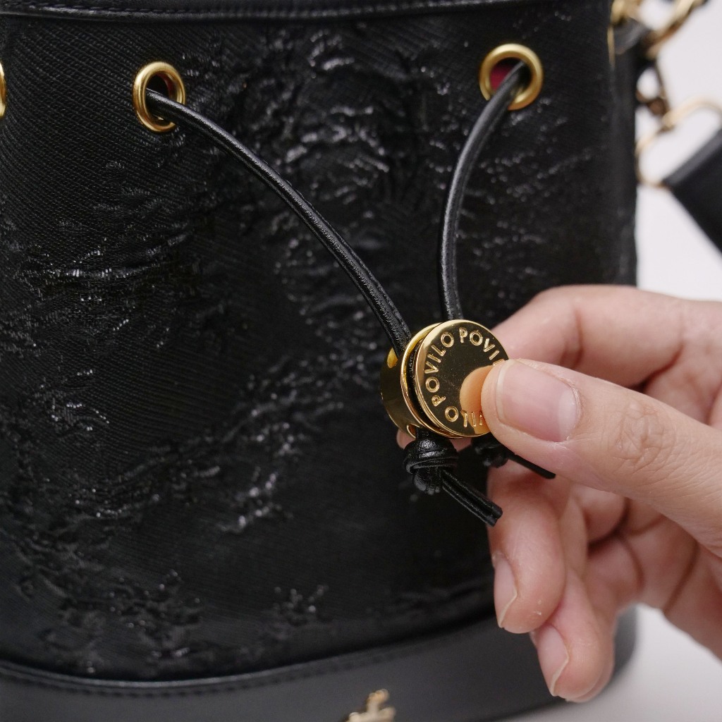 Terbaru Povilo Mimpi Small Bucket Bag