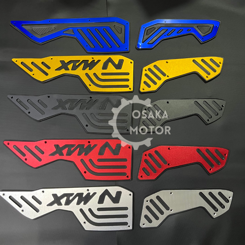 Bordes Nmax New Plat Bordes Nmax Lama 2020/2021/2022/2023/2024 CNC Karet Premium Karpet Motor Pijaka