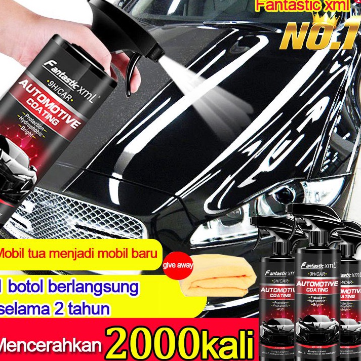 Murah Coating  Pengkilap Pelapis Pelindung Perawatan Body Motor dan Mobil Real Coating Untuk Pengkil