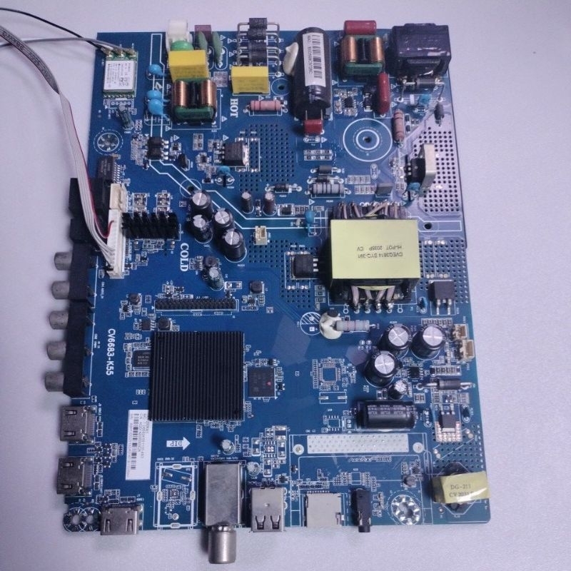 MB MAINBORD MESIN TV AQUA  LE 50AQT6300 UA LE50AQT6300UA