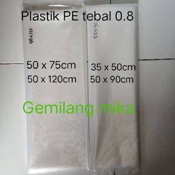1111 Plastik packing ikan koi tebal 8 MURAH