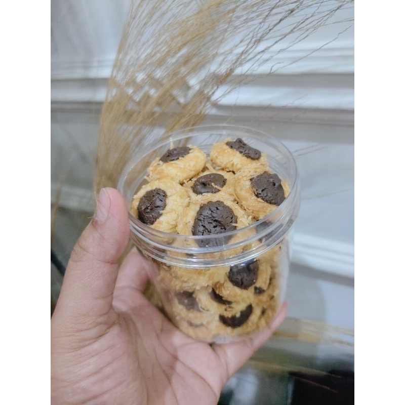 

kue Thumbprint coklat/kue kering/ kue lebaran