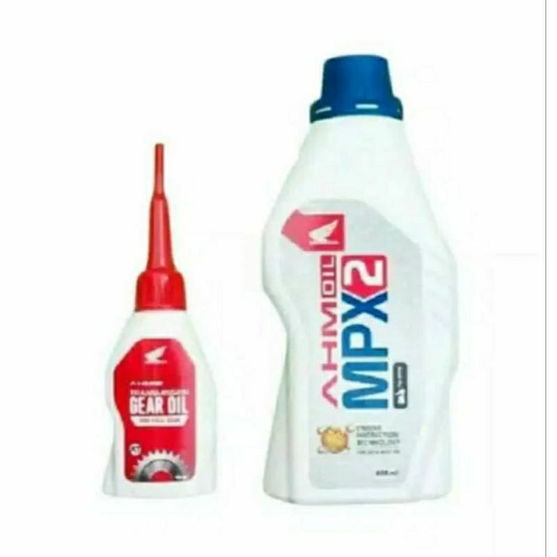 paket motor olie matik plus olie gardan.original ahm