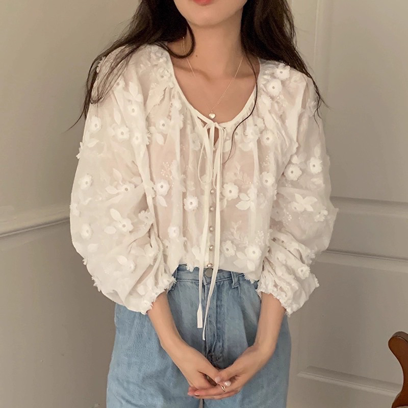 Bumbel Shirt (Warna Apricot)