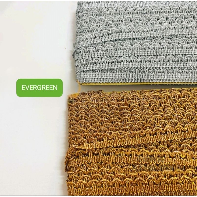 Renda Kur Mahkota no.7 | Renda Mahkota Renda Kembang Renda Emas Silver renda emas renda gold renda p