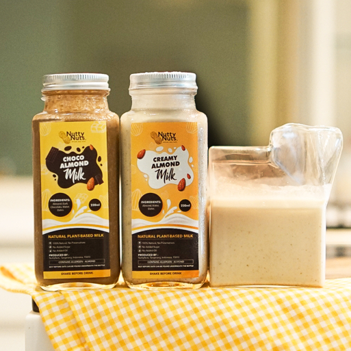 

Premium Natural Almond Milk NuttyNuts (Instant&Sameday Only) - Susu Almond Natural