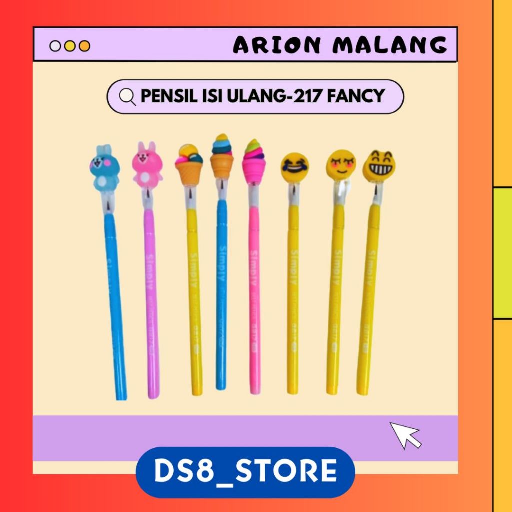 

Pensil Isi Ulang 217 FANCY