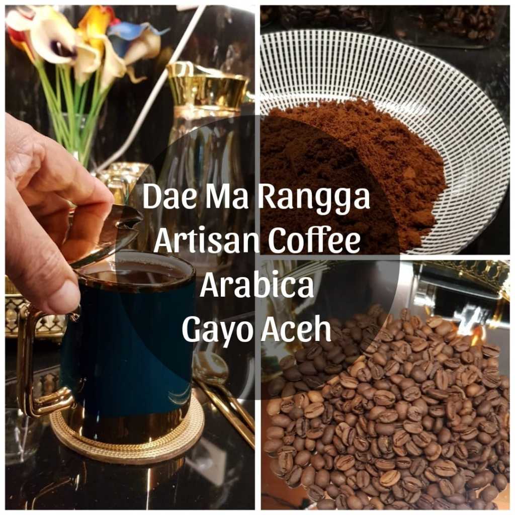 

Kopi bubuk DAE MARANGGA KOPI ARTISAN Arabica Aceh Gayo 50gram Siphon