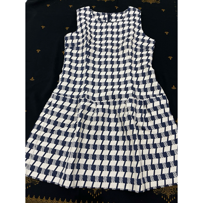 preloved dress semi tweed