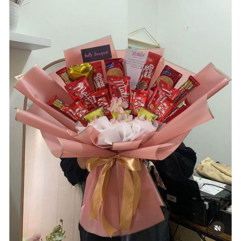 

Aurora.Bouquet || Snack Cokelat Buket