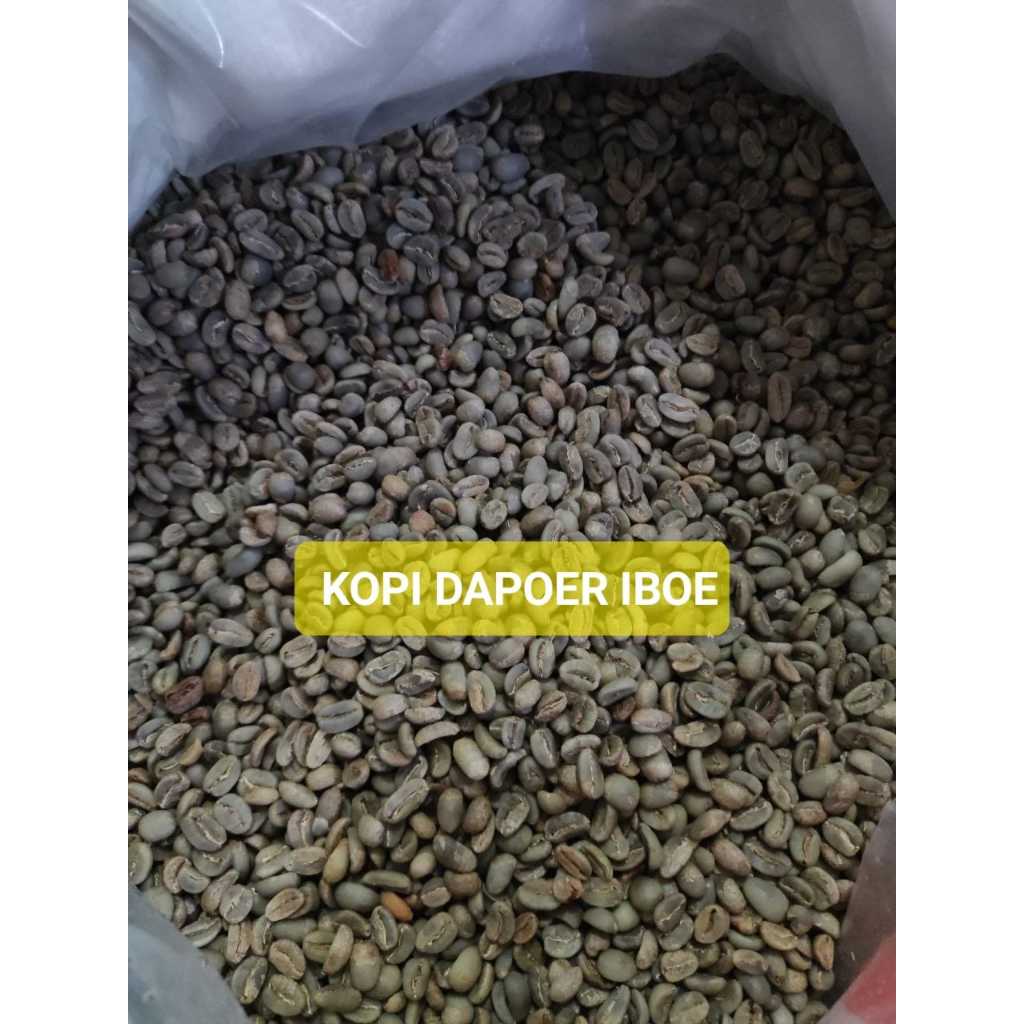 

Green Bean Biji Kopi mentah Arabika Aceh Gayo Proses Full Wash 1kg