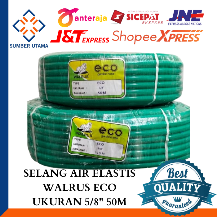 [BACA DESKRIPSI] Selang Dop / Selang Dof / Selang Walrus Eco Ukuran 5/8 - 50M