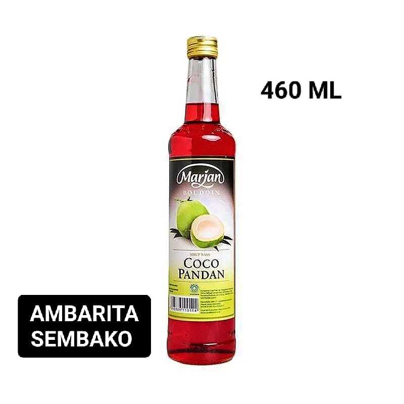 

SIRUP MARJAN COCO PANDAN GULA ASLI BERKUALITAS 460 ML