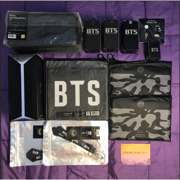 BTS Official merchandise merch light stick army bomb case armybomb mini keyring ver 1 2 v1 v2 key ri