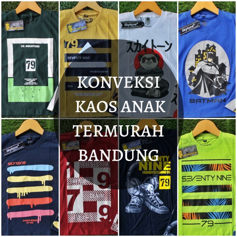 GROSIR KAOS ANAK | KONVEKSI KAOS ANAK | KAOS ANAK MURAH | OBRAL KAOS ANAK
