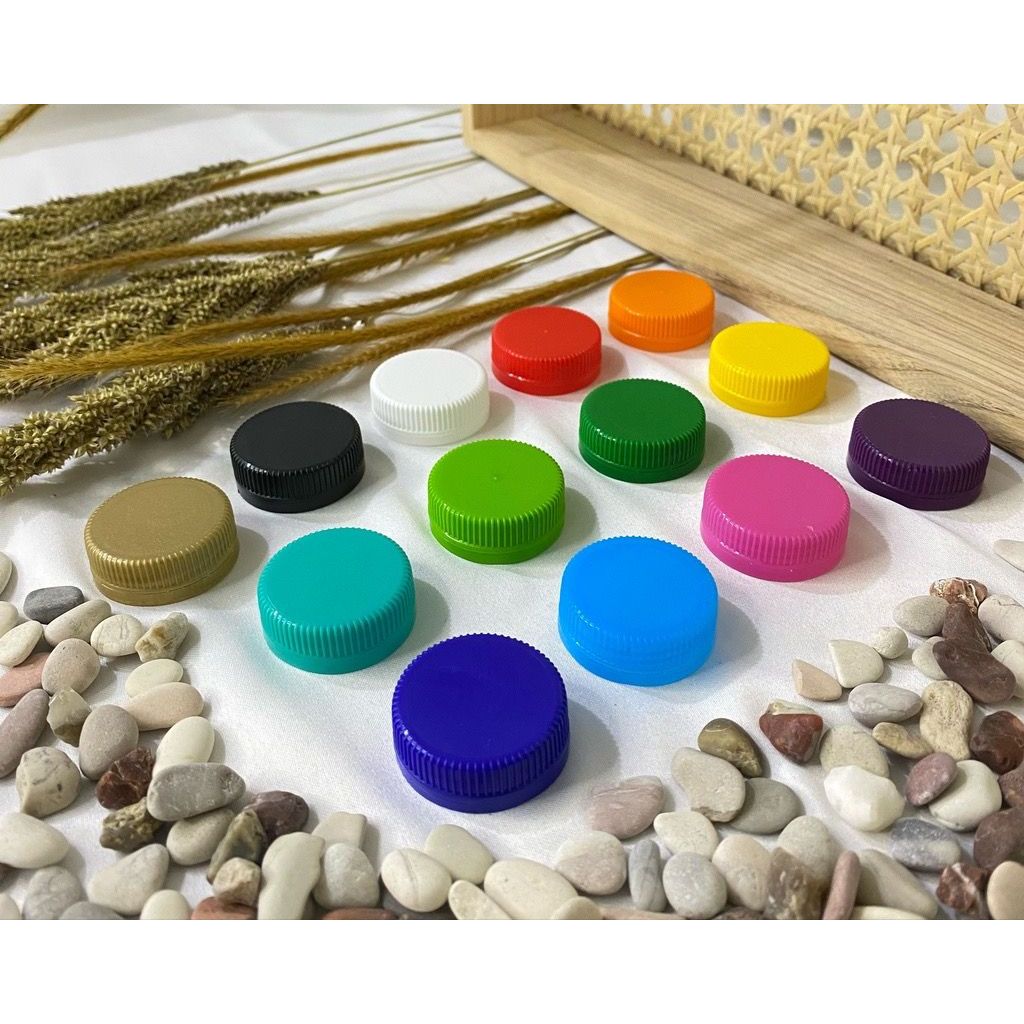 HLS - Tutup SN Short Neck Botol Plastik Almond - Pir - Cantik - Cabe - Short Neck / Tutup botol 250 