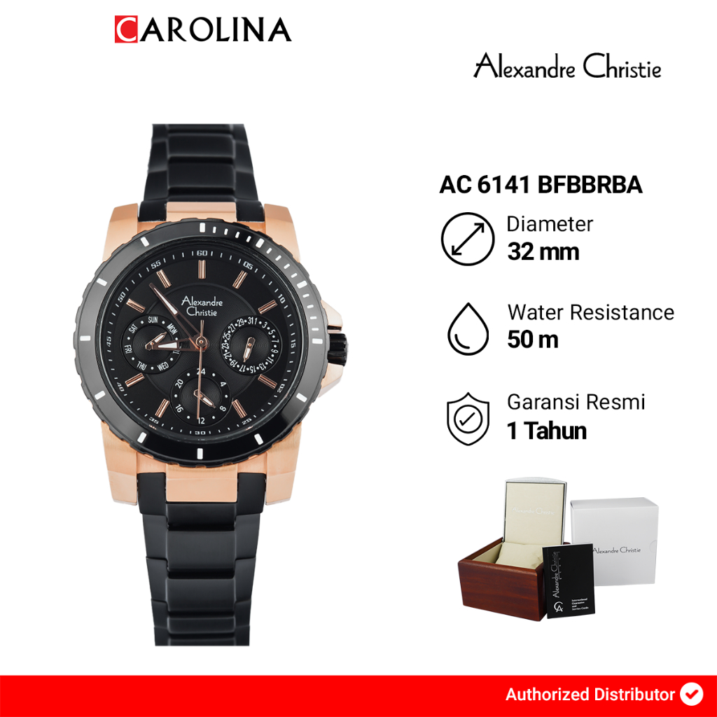 Alexandre Christie AC 6141 BFBBRBA Wanita