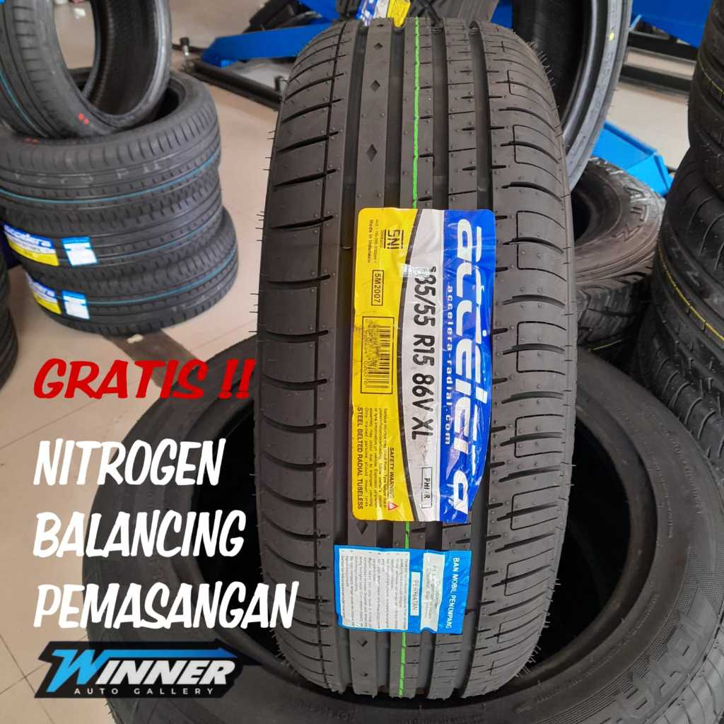 Ban Mobil Honda Brio RS 185 55 R15 Accelera PHI-R - Ban Mobil Tubeles Berkualitas
