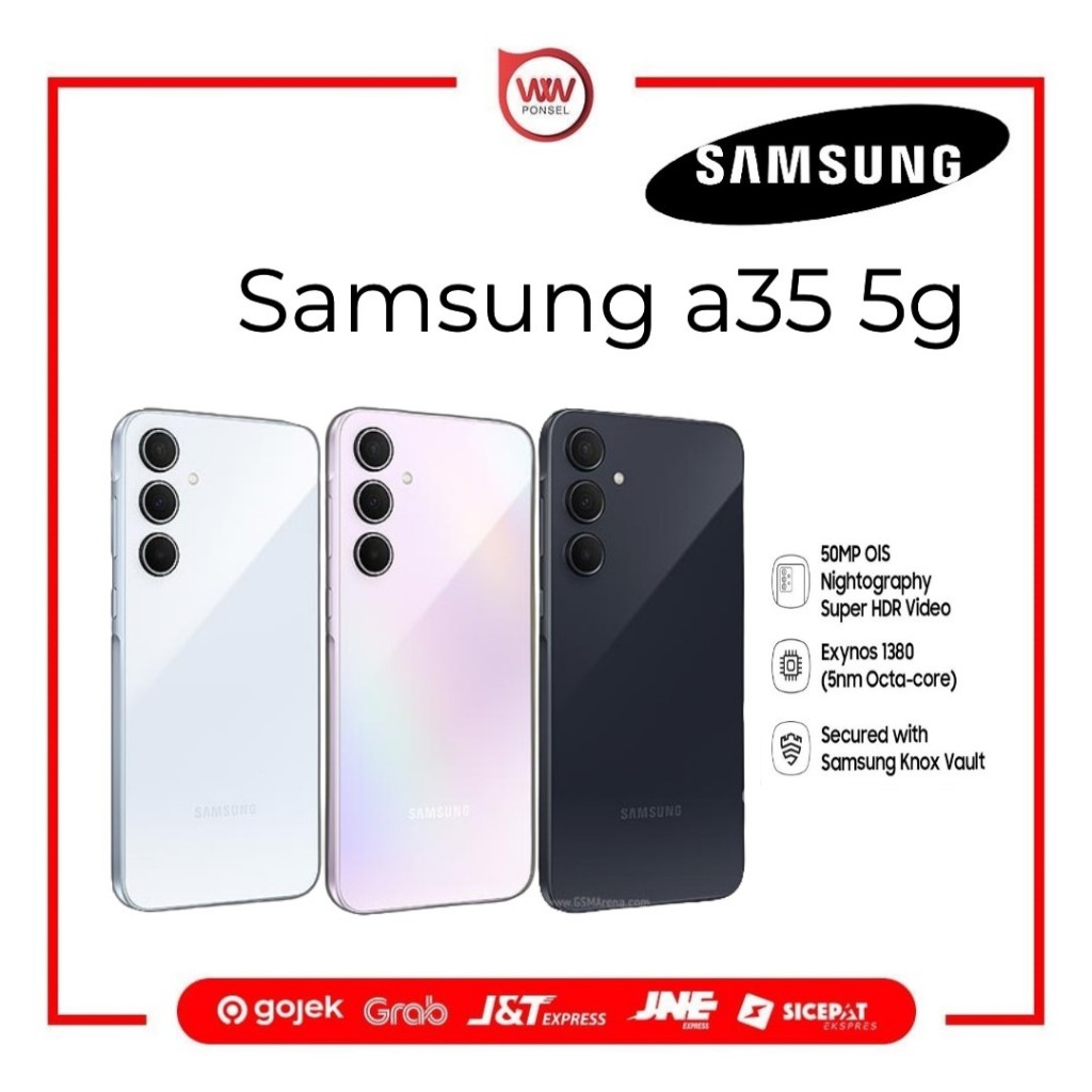 Hp Samsung A35 5G Ram 8GB Internal 256GB Garansi Resmi