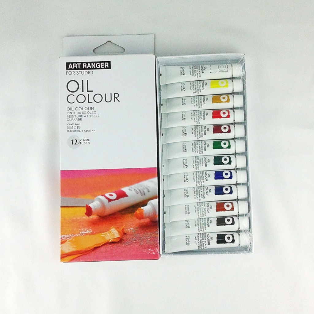 

Cat Minyak ART RANGERS 12 Warna / NDM Oil Colors 12Colors @ 12ML
