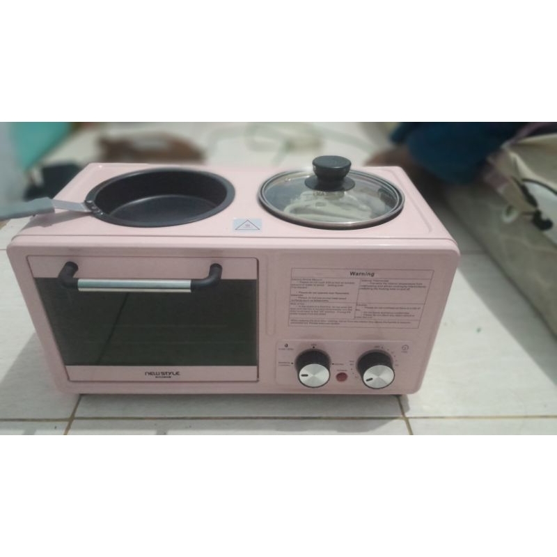 breakfast machine kompor 3 in 1 newstyle