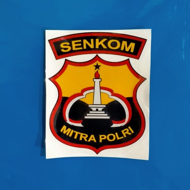 Sticker SENKOM MITRA POLRI