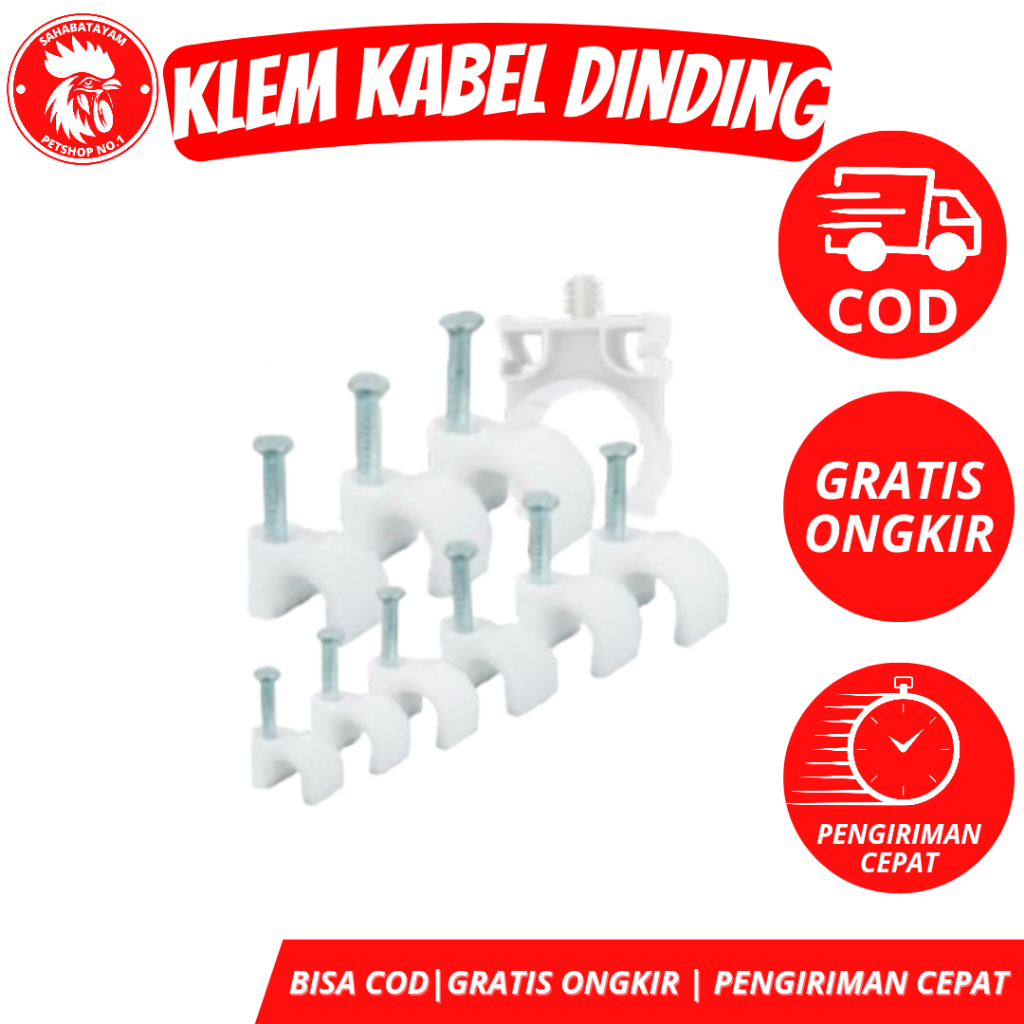 BISA COD KLEM KABEL / CLAM KABEL / CLEM CABLE / CLEM KABEL / CLEM KABEL TEMPEL / KABEL KLEM / KELEM 