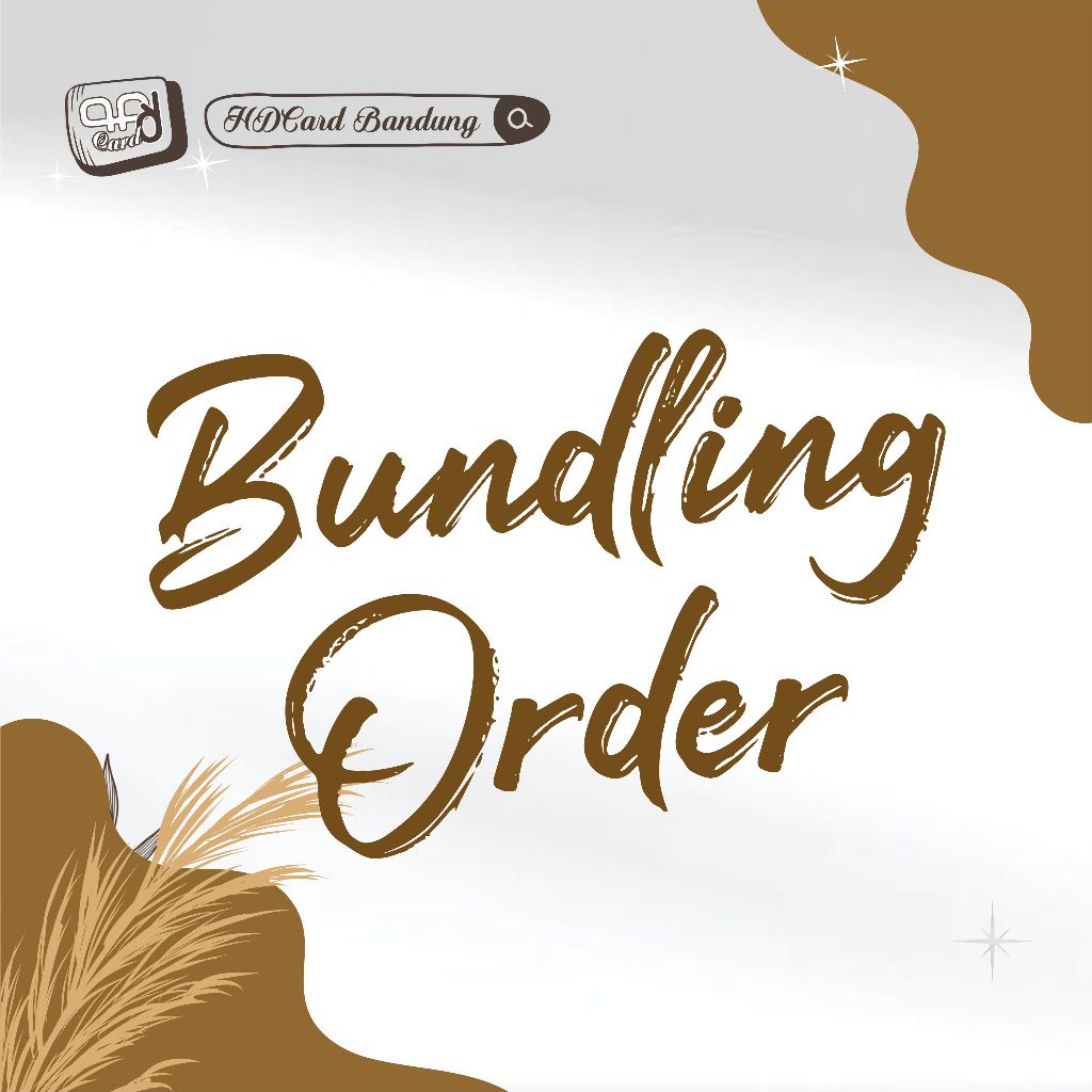 

Bundling Order
