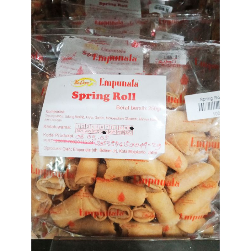 

Bo Liem - Spring Roll/Sumpia Roll/Sumpia Kering/Sumpia Enak/Spring Roll Bo Liem Mojokerto