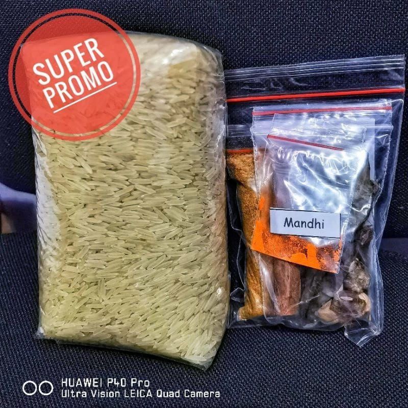 

TERMURAH NASI MANDHI PLUS BUMBU UNTUK 4 /5 PORSI