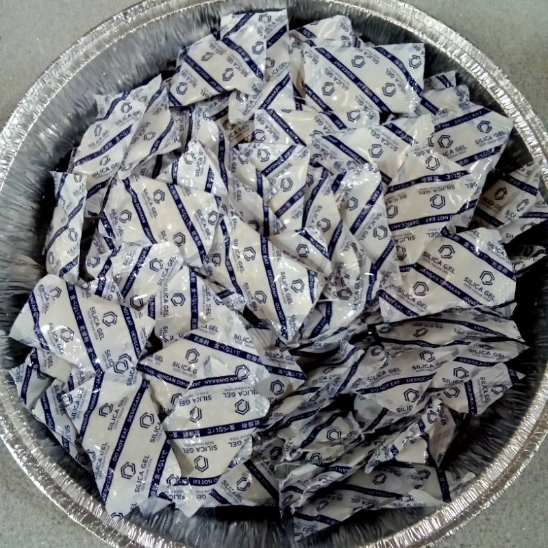 Silica Gel 100 Gram Untuk Pengawet Makanan Kue Kering