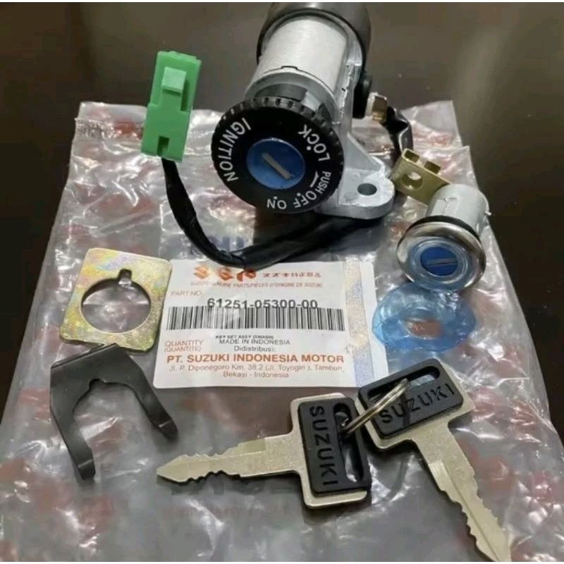 KUNCI KONTAK ASSY SMASH OLD KUNCI KONTAK SET SMASH LAMA SUZUKI