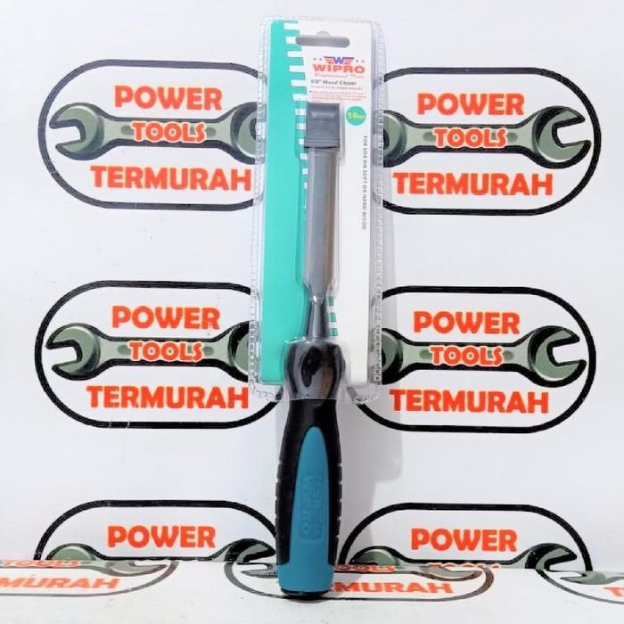 

Pahat Kayu 5/8" (16 mm) Wipro Tata Kayu Wood Chisel 5/8 inch 5/8