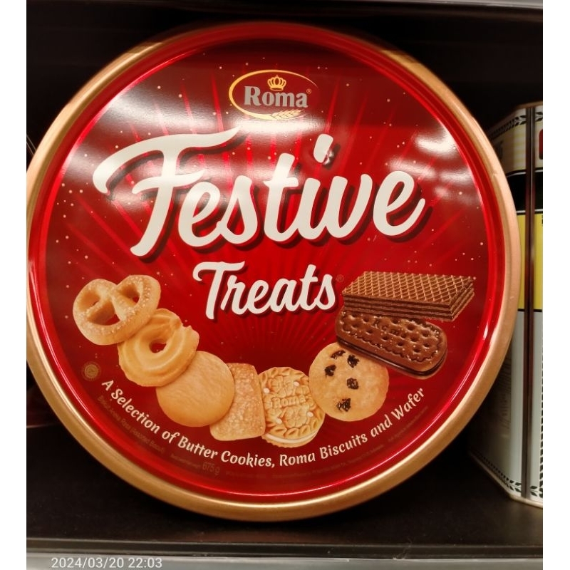 

ROMA FESTIVE TREATS 675Gr