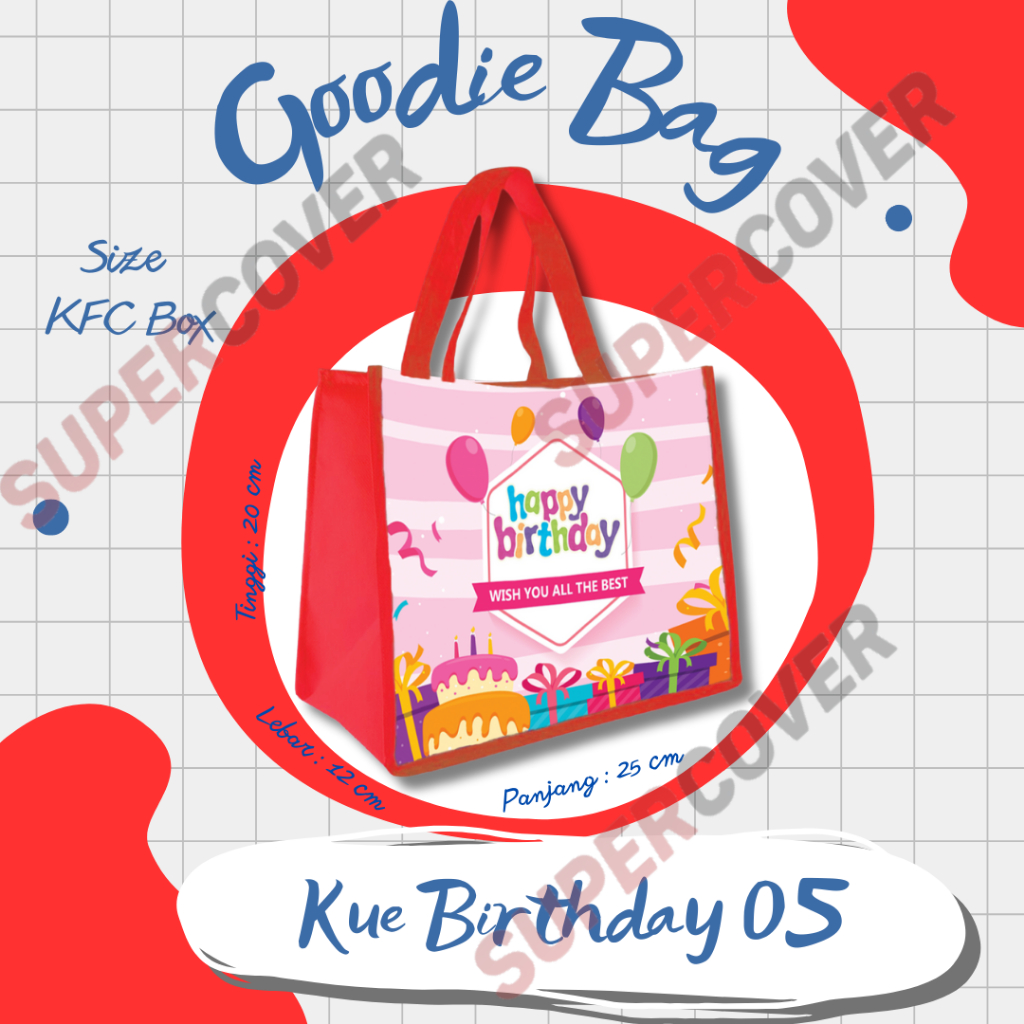 

Goodie Bag Birthday 05 Warna Merah Untuk Acara Ulang Tahun
