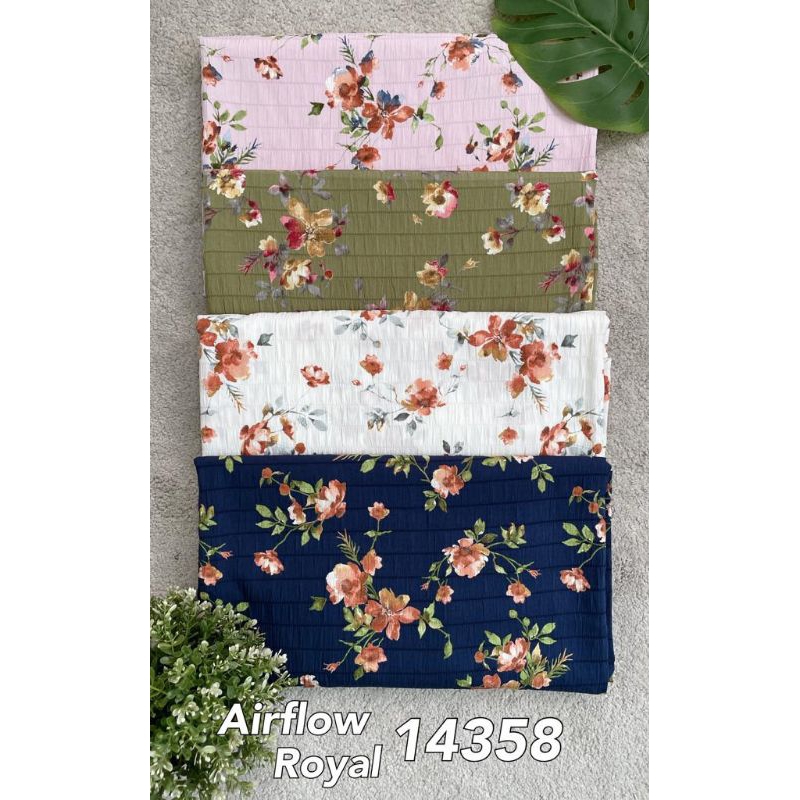 Kain Crinkle Airflow Motif Premiun per 0,5M Crinkle Motif 14358