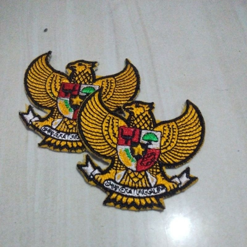 Bordir Logo Garuda / Patch bordir garuda / Logo bordir garuda