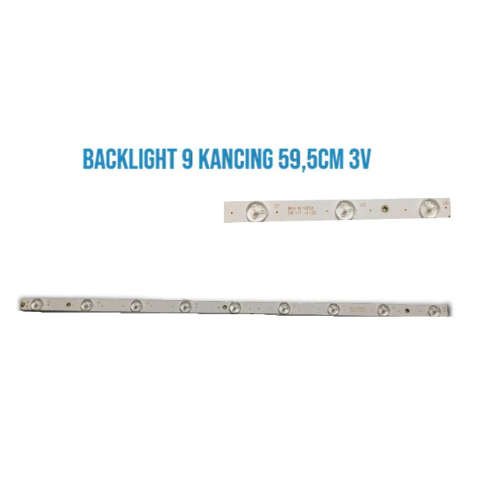 BACKLIGHT LED 9 KANCING 59,5 CM 3V
