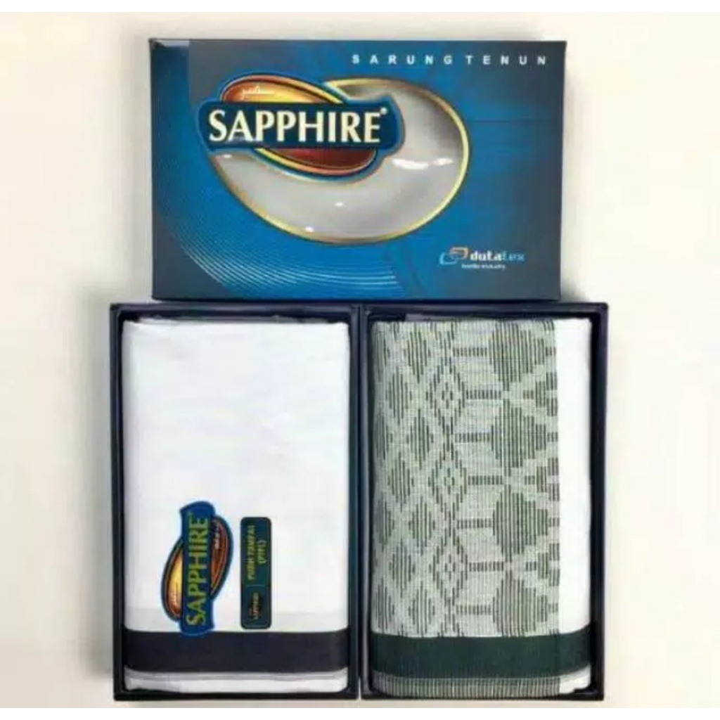 Sarung Sapphire Polos 10 pcs DUTATEX