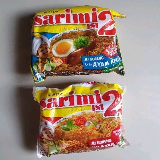 

Sarimi isi 2 mie instan goreng rasa AYAM KREMES / AYAM KECAP per varian