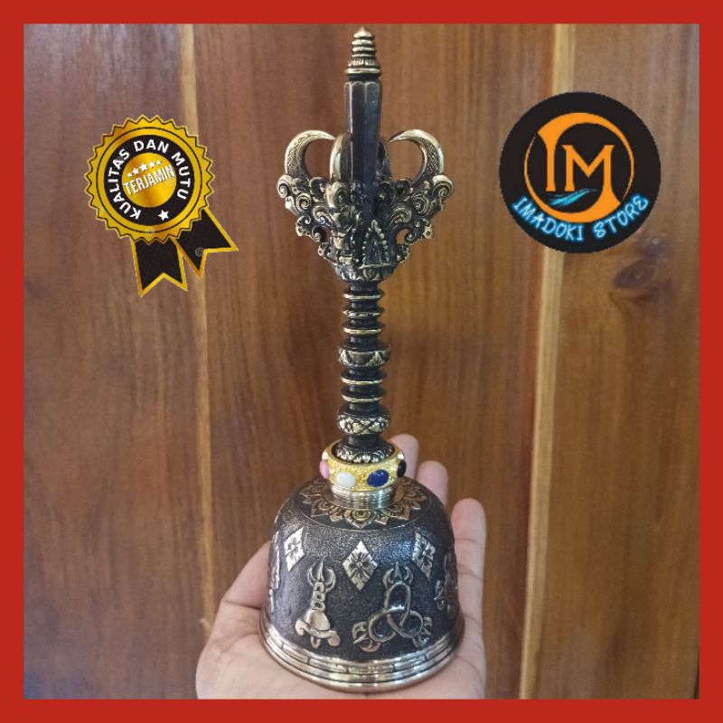 GENTA DEWATA NAWA SANGA UKIRAN TIMBUL / GENTA BALI PREMIUM / GENTA ANTIK UKIRAN TIMBUL