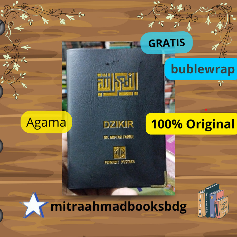 Buku Dzikir Miftah Faridl Kalp /PST ORIGINAL