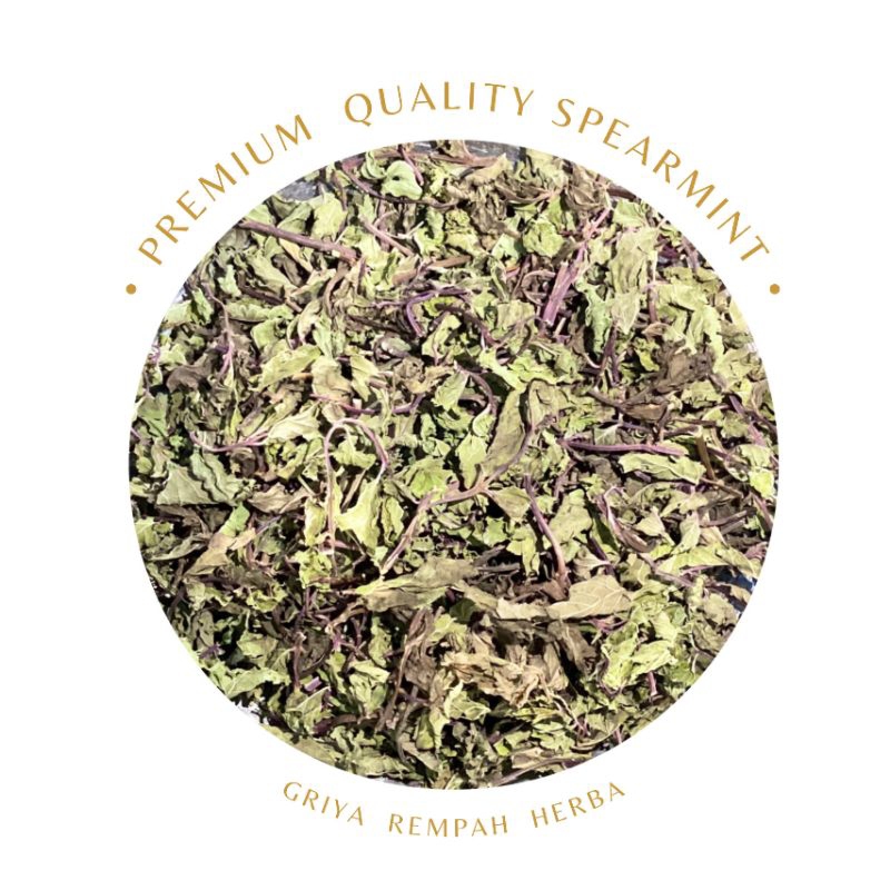 

Daun Spearmint Kering / Dried Spearmint Leaves / Spearmint Leaf 70 gr