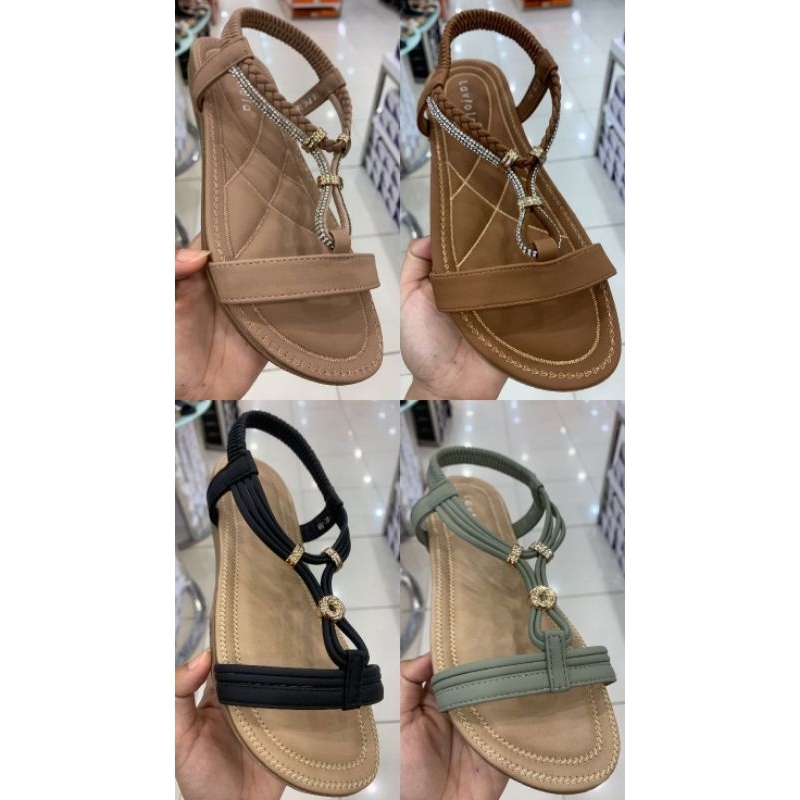 LAVIOLA - Sandal Flat Wanita Size 36-40 Original