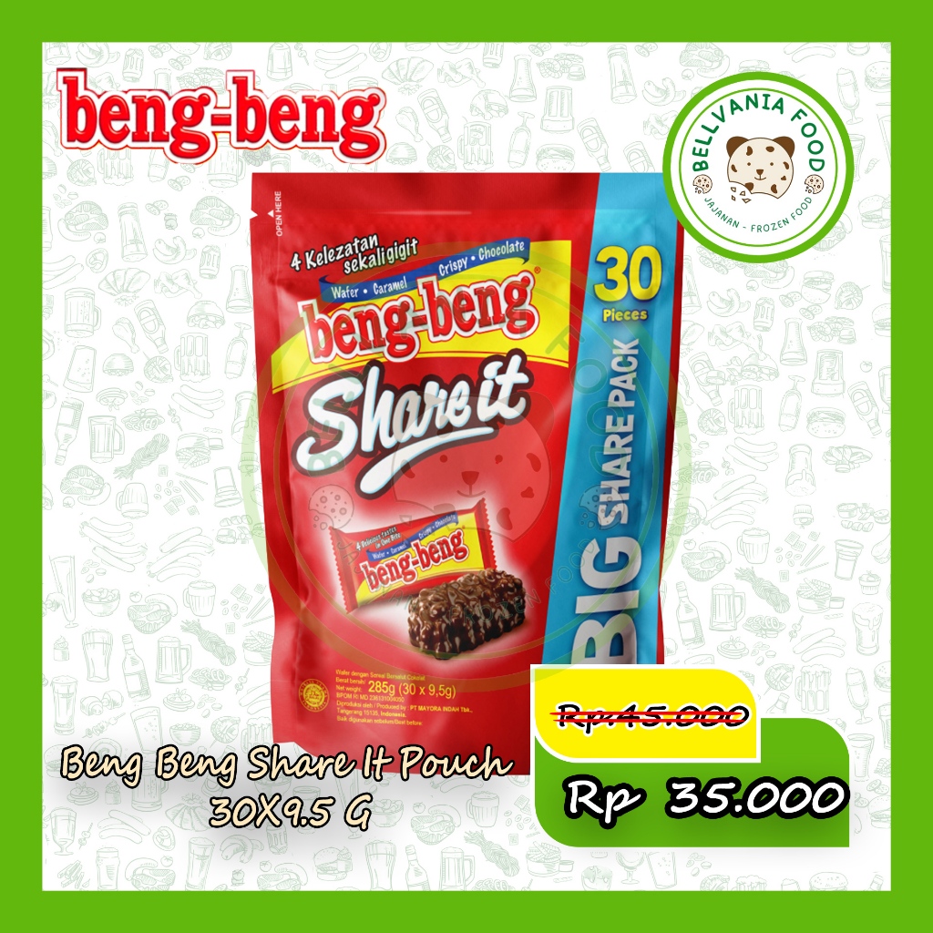 

Beng Beng Share It Kalpa Share it isi 30pcs